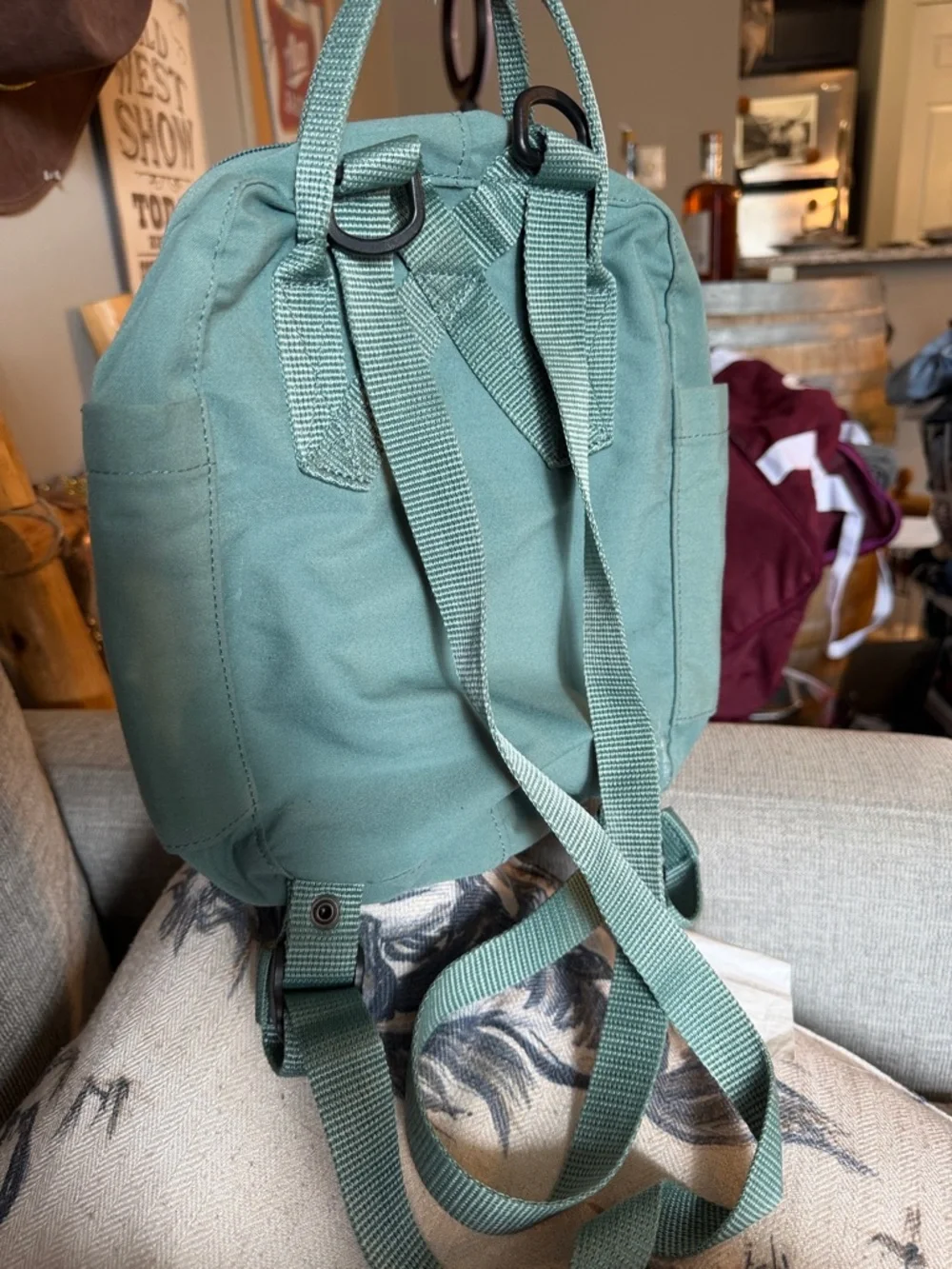 FjallRaven Kanken mini Backpack - Sky Blue